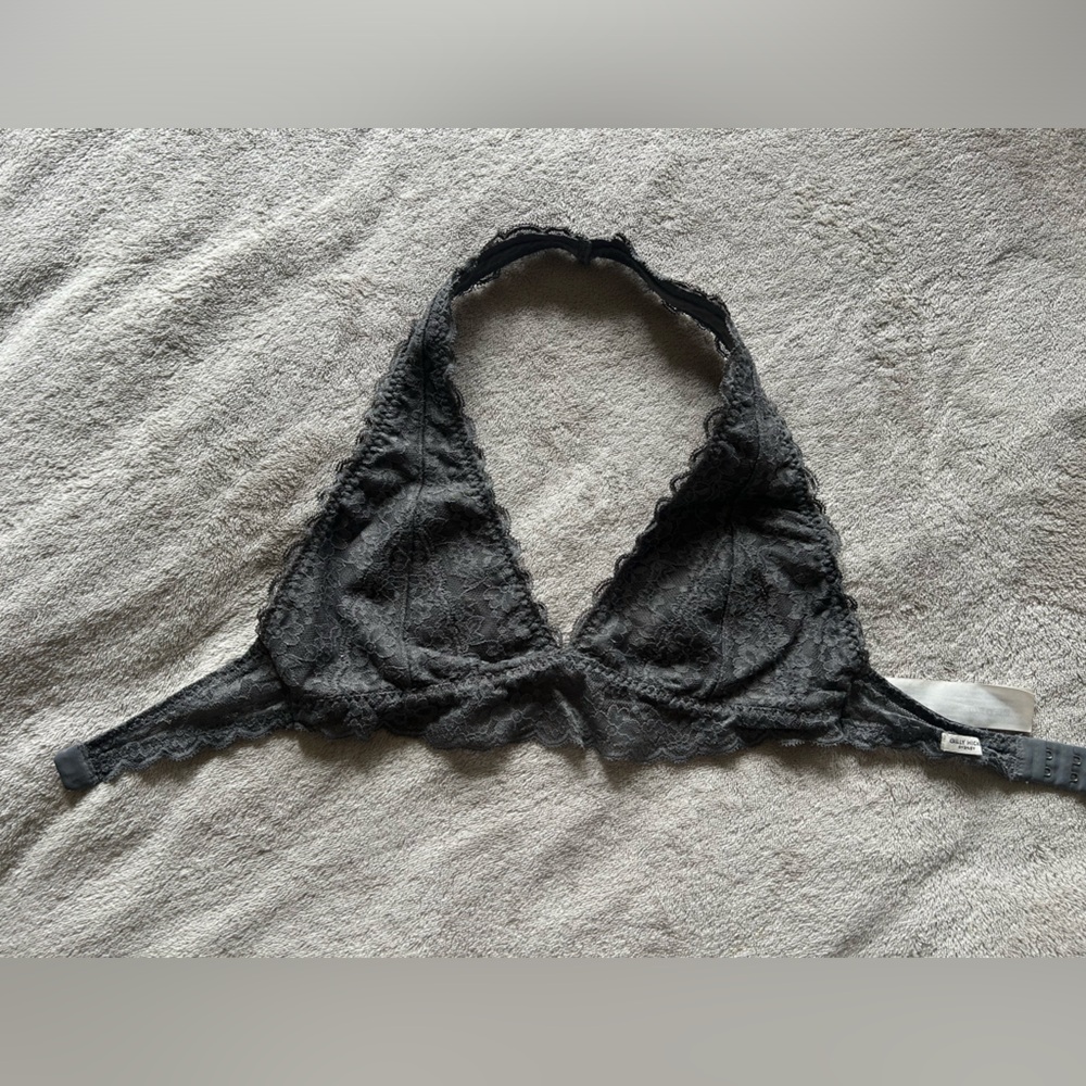 Gilly Hicks Black Lace Triangle Bralette